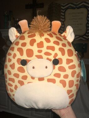 Giraffe Plush Squishmallow- Orange Spotted Plushie